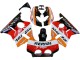 1987-1989 Honda CBR400RR NC23 Motorcycle Fairings - Orange White Red Glossy Black Repsol HRC Canada Websites
