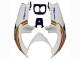 1990-1999 Honda CBR400RR NC29 Motorcycle Fairings - White Gold Red Dark Blue Rothmans Canada Websites