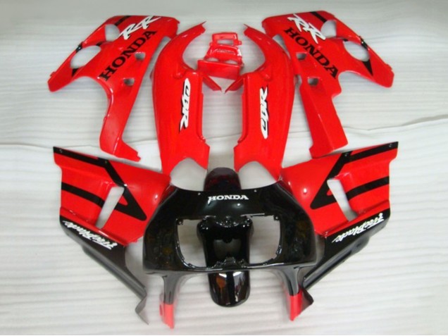1990-1999 Honda CBR400RR NC29 Motorcycle Fairings - Red Glossy Black Fireblade Canada Websites