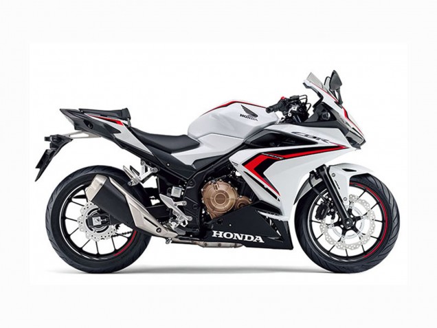 2022 Honda CBR400R Motorcycle Fairings - White Red Glossy Black Canada Websites