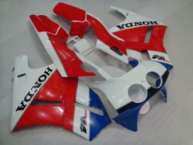 1988-1992 Honda VFR400R NC30 Motorcycle Fairings - White Red Blue Canada Websites