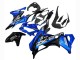 2019-2025 Kawasaki ZX25R ZX-25R Motorcycle Fairings - Blue White Matte Black Canada Websites