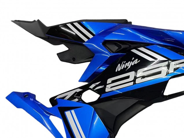 2019-2025 Kawasaki ZX25R ZX-25R Motorcycle Fairings - Blue White Matte Black Canada Websites