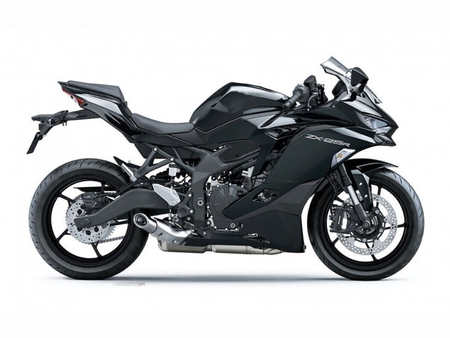 2019-2025 Kawasaki ZX25R ZX-25R Motorcycle Fairings - Glossy Black Matte Black Canada Websites