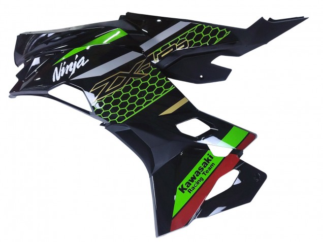 2019-2025 Kawasaki ZX25R ZX-25R Motorcycle Fairings - Green Black Red Honeycomb Canada Websites