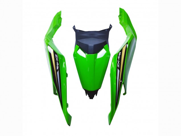 2019-2025 Kawasaki ZX25R ZX-25R Motorcycle Fairings - Green Black Red Honeycomb Canada Websites