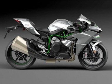 2015-2022 Kawasaki Ninja H2 Motorcycle Fairings - Silver Canada Websites
