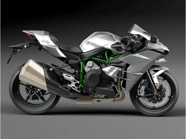2015-2022 Kawasaki Ninja H2 Motorcycle Fairings - Silver Canada Websites