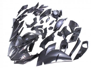 2015-2022 Kawasaki Ninja H2 Motorcycle Fairings - Black Carbon Fiber Canada Websites