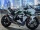 2015-2022 Kawasaki Ninja H2 Motorcycle Fairings - White with Green Lines Canada Websites