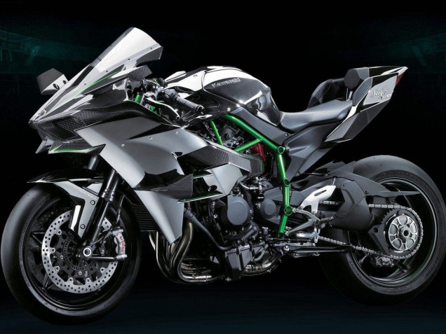 2015-2022 Kawasaki Ninja H2 Motorcycle Fairing Kits - Grey Canada Websites