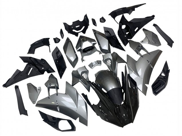 2015-2022 Kawasaki Ninja H2 Motorcycle Fairings - Silver Black Carbon Fiber Canada Websites