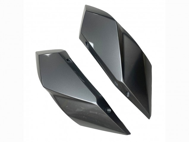 2015-2022 Kawasaki Ninja H2 Motorcycle Fairings - Silver Black Carbon Fiber Canada Websites