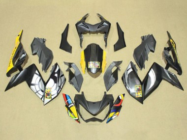 2015-2016 Kawasaki Z250/Z300 Motorcycle Fairings - Grey Yellow Blue Red White Canada Websites