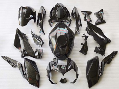 2018-2024 Kawasaki Z400 Motorcycle Fairings - Black Carbon Fiber Canada Websites