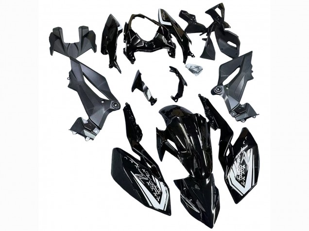 2018-2024 Kawasaki Z400 Motorcycle Fairings - Glossy Black Canada Websites