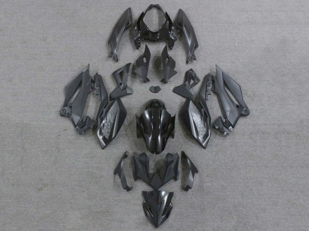 2018-2024 Kawasaki Z400 Motorcycle Fairings - Matte Black Glossy Black Canada Websites