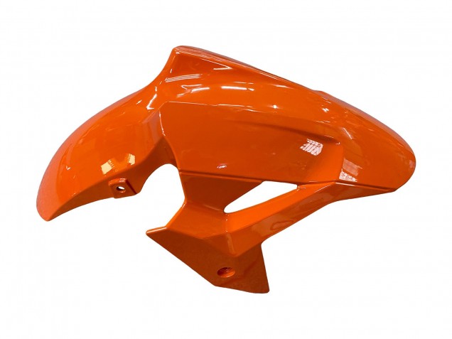 2018-2024 Kawasaki Z400 Motorcycle Fairings - Orange Glossy Black Canada Websites