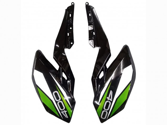 2018-2024 Kawasaki Z400 Motorcycle Fairings - White Glossy Black Green Canada Websites