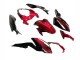 2018-2024 Kawasaki Z400 Motorcycle Fairings - Candy Red Glossy Black Canada Websites