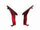 2018-2024 Kawasaki Z400 Motorcycle Fairings - Candy Red Glossy Black Canada Websites