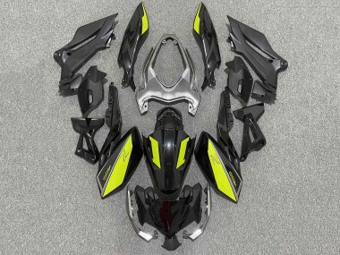 2018-2024 Kawasaki Z400 Motorcycle Fairings - Matte Black Yellow Canada Websites