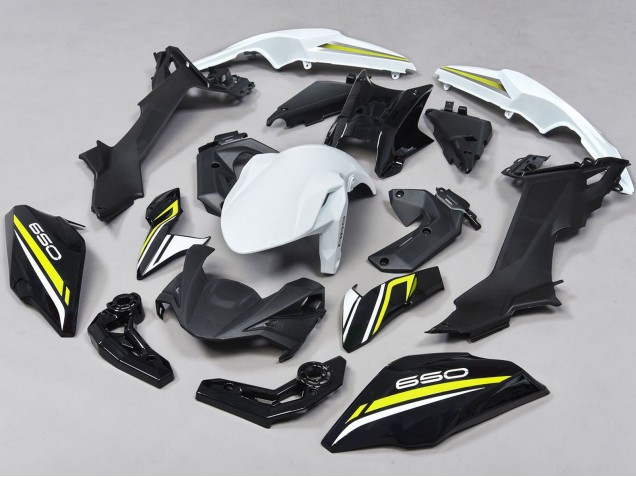 2017-2019 Kawasaki Ninja Z650 Motorcycle Fairings - Black White Yellow Canada Websites