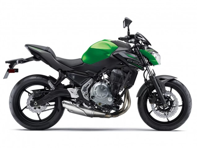 2017-2019 Kawasaki Ninja Z650 Motorcycle Fairings - Black Green Silver Canada Websites