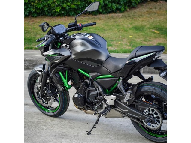 2020-2023 Kawasaki Ninja Z650 Motorcycle Fairings - Black Green Canada Websites