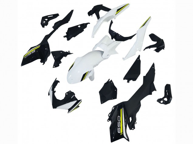 2020-2023 Kawasaki Ninja Z650 Motorcycle Fairings - White Black Green Canada Websites