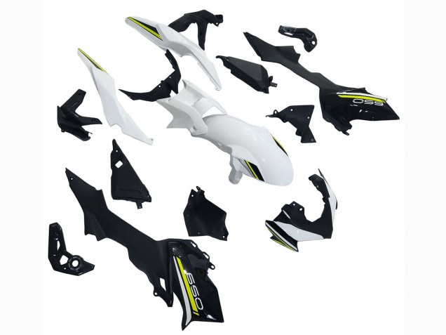 2020-2023 Kawasaki Ninja Z650 Motorcycle Fairings - White Black Green Canada Websites