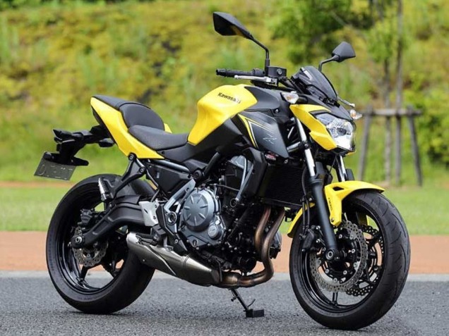 2017-2019 Kawasaki Ninja Z650 Motorcycle Fairings - Yellow Black Canada Websites