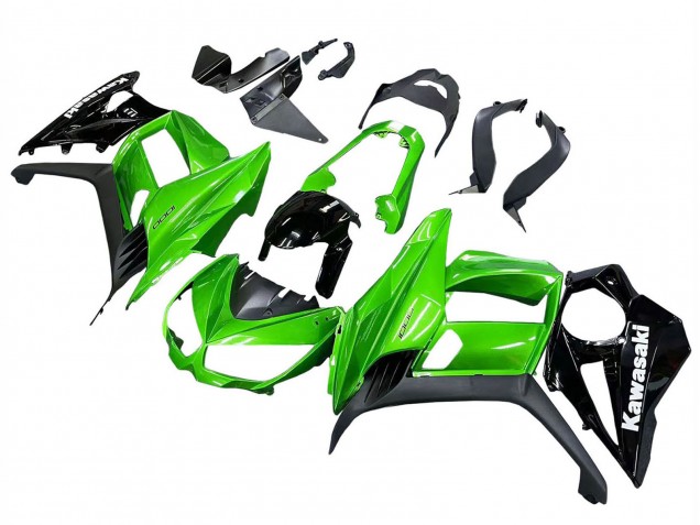 2010-2016 Kawasaki Z1000SX Motorcycle Fairings - Glossy Black Matte Black Green Canada Websites
