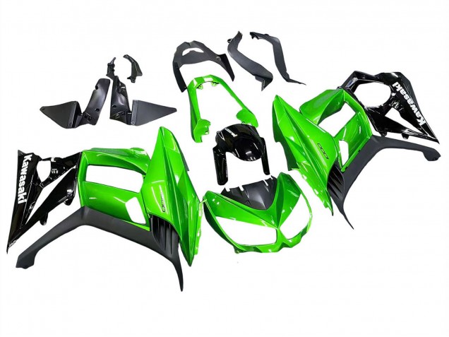 2010-2016 Kawasaki Z1000SX Motorcycle Fairings - Glossy Black Matte Black Green Canada Websites