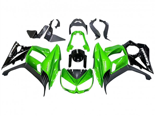 2010-2016 Kawasaki Z1000SX Motorcycle Fairings - Glossy Black Matte Black Green Canada Websites
