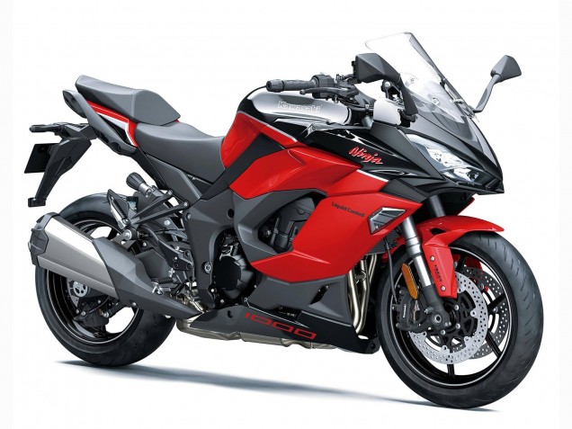 2020-2025 Kawasaki Z1000SX Motorcycle Fairings - Black Red Ninja Canada Websites