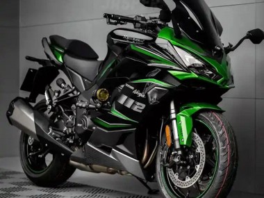2020-2025 Kawasaki Z1000SX Motorcycle Fairing - Black Green Ninja Canada Websites