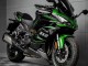 2020-2025 Kawasaki Z1000SX Motorcycle Fairing - Black Green Ninja Canada Websites