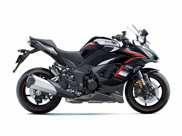 2020-2025 Kawasaki Z1000SX Motorcycle Fairings - Black Red Silver Ninja Canada Websites