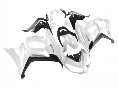 2010-2016 Kawasaki Z1000SX Motorcycle Fairings - Pearl White Black Canada Websites