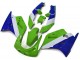 1989-1990 Kawasaki ZXR250 Motorcycle Fairings - Green White Blue Canada Websites