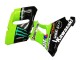 1998-2003 Kawasaki ZZR600 Motorcycle Fairings - Green Glossy Black Blue Monster Elf Touch4 Bridgestone Canada Websites