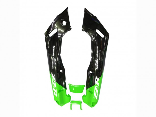 1998-2003 Kawasaki ZZR600 Motorcycle Fairings - Green Glossy Black Blue Monster Elf Touch4 Bridgestone Canada Websites