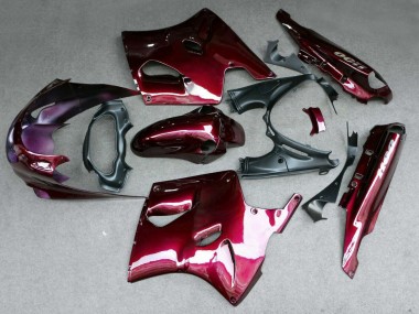 1993-2003 Kawasaki ZZR1100 Motorcycle Fairing - Dark Red Canada Websites