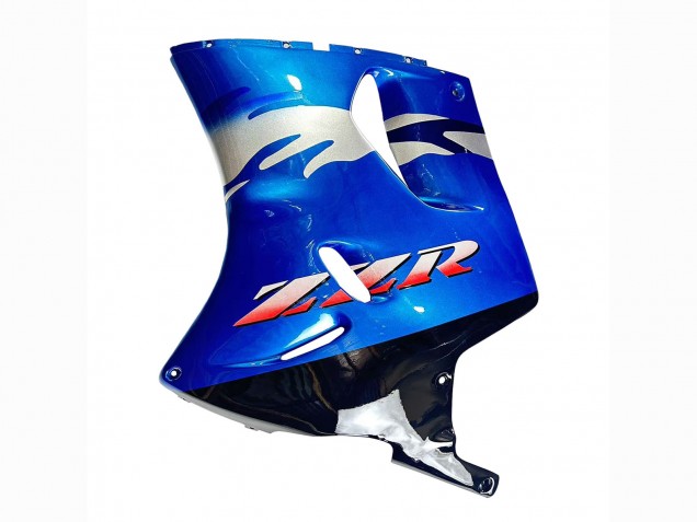 1993-2003 Kawasaki ZZR1100 Motorcycle Fairings - Blue Silver Black Canada Websites