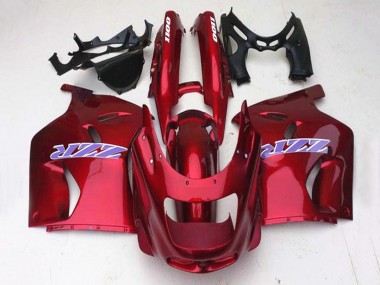 1993-2003 Kawasaki ZZR1100 Motorcycle Fairings - Glossy Red Canada Websites