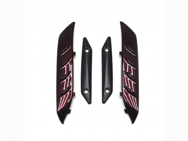2007-2009 Kawasaki GTR1400/ZG1400 Motorcycle Fairings - Maroon Red Black Canada Websites