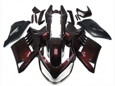 2007-2009 Kawasaki GTR1400/ZG1400 Motorcycle Fairings - Maroon Red Black Canada Websites