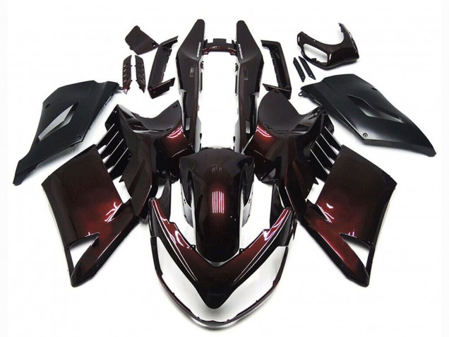 2007-2009 Kawasaki GTR1400/ZG1400 Motorcycle Fairings - Maroon Red Black Canada Websites
