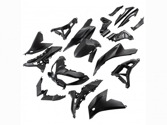 2022-2025 Kawasaki Versys 650 Motorcycle Fairings - Matte Black Canada Websites